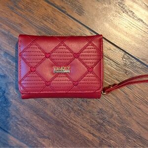 Red Quilted Women's Wallet